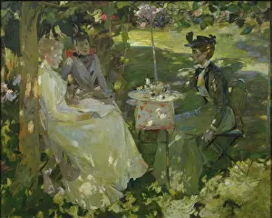 Midsummer " women in a garden