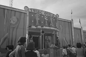 Midway: On the midway at the Imperial County Fair, California