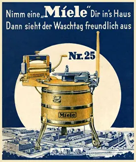 Reichsmark: Miele washing machine advert