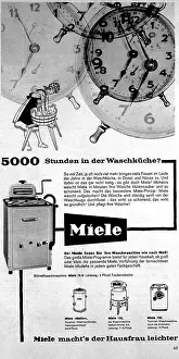 Washhouse: Miele washing machine advert