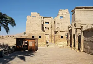 Habou: Migdol Tower, Temple of Ramesses III, Medinet Habu, Thebes