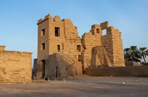 Meryamun: Migdol Tower, Temple of Ramesses III, Medinet Habu, Thebes