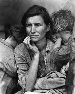 Impoverished: Migrant Mother
