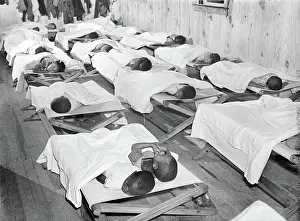 Cots: Migratory Labour Camp - Children - Nursery - Sleeping