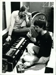 Acoustic: Mike Oldfield, composer, and Simon Groom, BBC TV