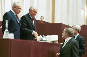 Lukyanov: Mikhail Gorbachev and Anatoly Lukyanov at third