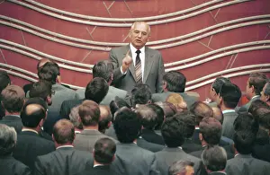 Lizunov: Mikhail Gorbachev and delegates of Russian Party
