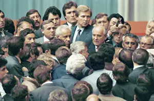 Sokolov: Mikhail Gorbachev and delegates of XIX congress