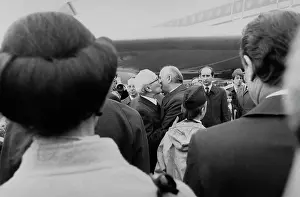 Honecker: Mikhail Gorbachev and Erich Honecker, 1985