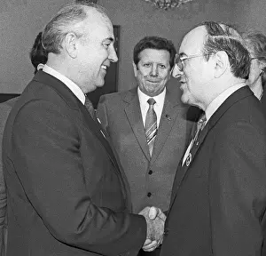 Prevention: Mikhail Gorbachev meeting Dr. Bernard Lown, 1987