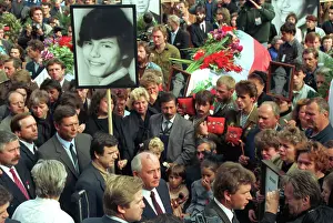 Ilya: Mikhail Gorbachev at mourning procession, 1991