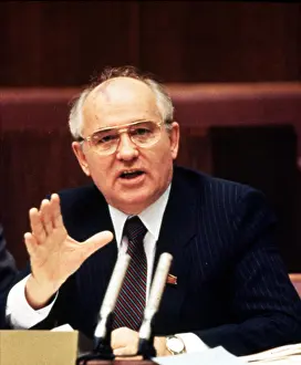 Corehistory1012: Mikhail Gorbachev while President of USSR?