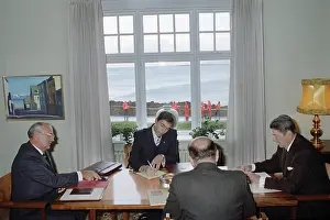Reykjavik: Mikhail Gorbachev and Ronald Reagan, 1986