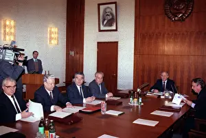 Situation: Mikhail Gorbachev at session Federation Council