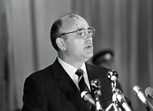 Addressing: Mikhail Gorbachev visit to Kursk, 1983
