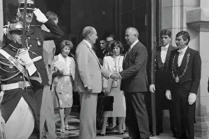Marigny: Mikhail Gorbachev visits France