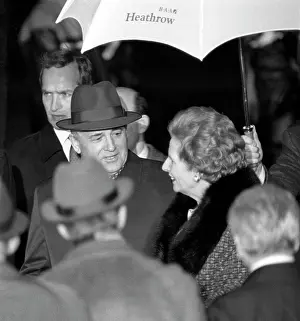 Lizunov: Mikhail Gorbachev visits Great Britain, 1989
