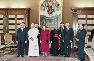 Mikhail Gorbachev visits Italy