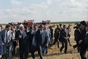 Krasnoyarsk: Mikhail Gorbachev Visits Krasnoyarsk Territory