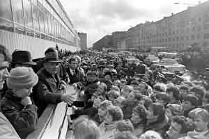Norilsk: Mikhail Gorbachev visits Norilsk, 1988