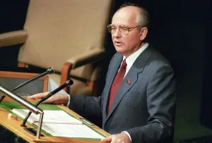 43rd: Mikhail Gorbachev visits USA, 1988