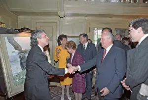 Minnesota: Mikhail Gorbachev visits USA, 1990