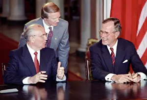 Lizunov: Mikhail Gorbachev visits USA, 1990