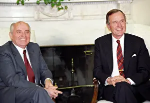 Lizunov: Mikhail Gorbachev visits USA, 1990