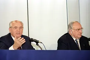 Bonn: Mikhail Gorbachev visits West Germany, 1990