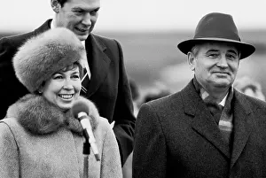 Sergeyevich: Mikhail Gorbachev and wife Raisa