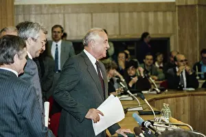 Witness: Mikhail Gorbachev's press conference