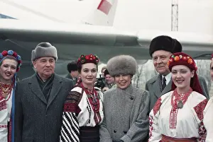 Presidium: Mikhail Gorbachev's visit to Kiev