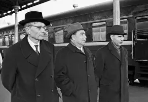 Dmitri: Mikhail Suslov, Leonid Brezhnev and Dmitri Polyansky, 1967
