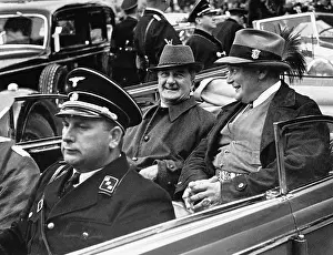Karinhall: Miklos Horthy with Hermann Goering, 1938