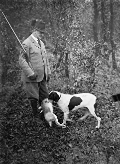 Nagybanya: Miklos Horthy hunting, 1929
