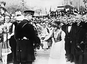 Transylvania: Miklos Horthy at the opening ceremony of the University of B