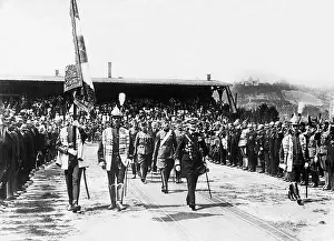 Nagybanya: Miklos Horthy at a solemn occasion