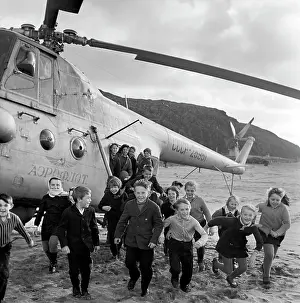 Landed: Mil Mi-4 helicopter, 1971