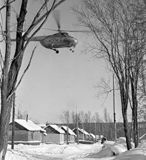 Geologists: Mil Mi-4 helicopter, 1974