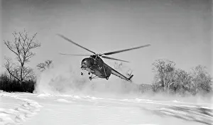 Khabarovsk: Mil Mi-4 transport helicopter
