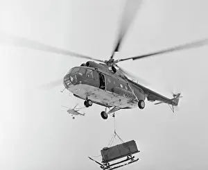 Delivers: Mil Mi-8 helicopter