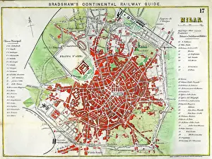 Bradshaws: Milan (Bradshaws Continental Railway Guide)