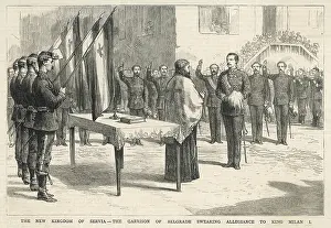 Abdicate: MILAN I KING OF SERBIA
