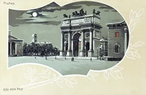 Arco: Milan, Italy - Arco della Pace