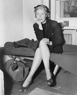German American: Mildred Gillars, a.k.a. Axis Sally, in custody at
