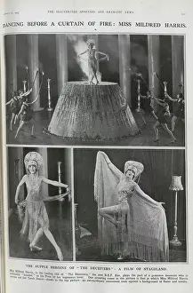 Extravagent: Mildred Harris in 'The Deceivers'