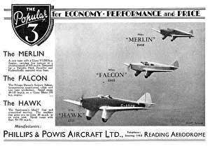 Powis: Miles Aircraft Model Range