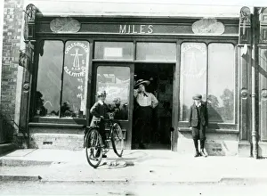 Sharpness: Miles Cycle Shop, Sharpness, Gloucestershire