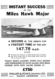 Powis: Miles Hawk Major - Phillips & Powis