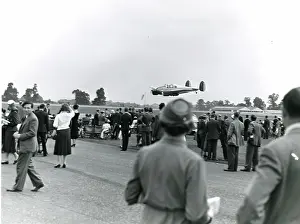 Wisley: Miles Special Gemini 8A Aries, G-AKFX, flies past specta